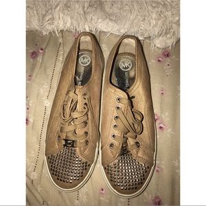 Michael Kors Tan Lowtops